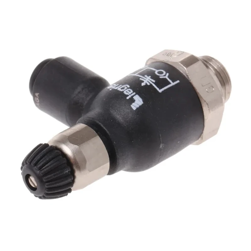 Legris Flow Regulator 7061 Series Tube 04 Inlet Threaded G 4 mm Outlet 10 bar Maximum Operating Pressure 220V 7061 04 10