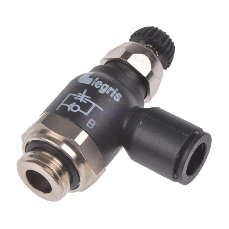 Legris 7061 Series Flow Controller Flow Regulator, Tube Threaded G 1/4 in G 7061 08 13