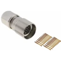 SICK Industrial Circular Connector M23 Socket Female 21 Contacts Brass IP67 DOS-2321 Series DOS-2321-G