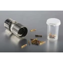 SICK Industrial Circular Connector M23 Socket Female 21 Contacts Brass IP67 DOS-2321 Series DOS-2321-G