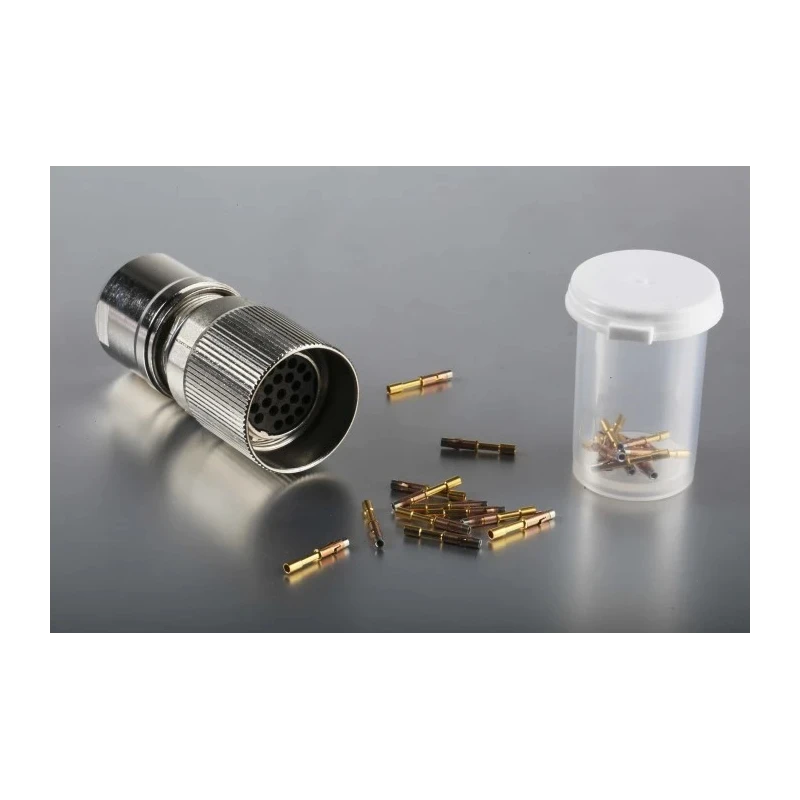 SICK Industrial Circular Connector M23 Socket Female 21 Contacts Brass IP67 DOS-2321 Series DOS-2321-G