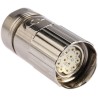 SICK Circular Connector, 12 Contacts, Socket, Cable Mount, M23 Size, 7A Current, 160V, Zinc Housing, /IP67 Protection IP66