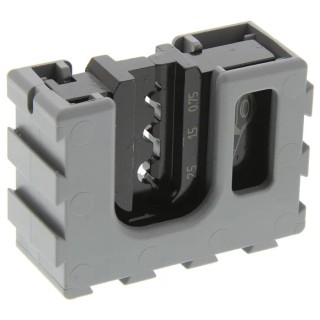 RS PRO Crimp Die Set, Coaxial Type, Insulated, Black, for Terminal, Sweden 492-9630