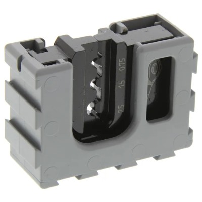 RS PRO Crimp Die Set, Coaxial Type, Insulated, Black, for Terminal, Sweden 492-9630