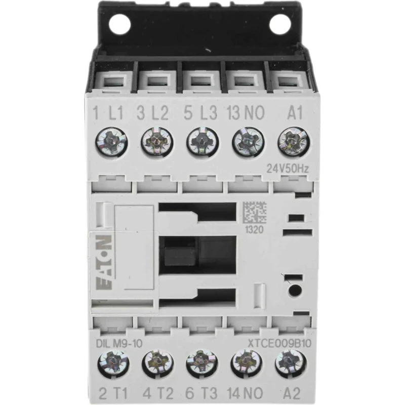 Eaton DILM Contactor 3-Pole 9 A 4 kW 24V AC Coil 400V AC 276677 DILM9-10(24V50HZ)