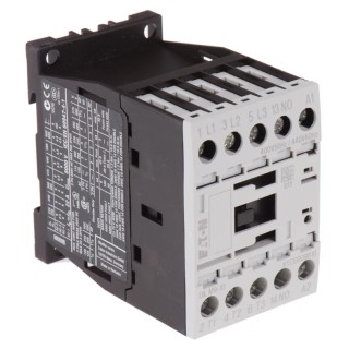 Eaton DILM Contactor, 3-Pole, 400V AC Coil, 9 A Contact Current, 4 kW Power Rating, Screw 276692 DILM9-10(400V50HZ,440V60HZ)