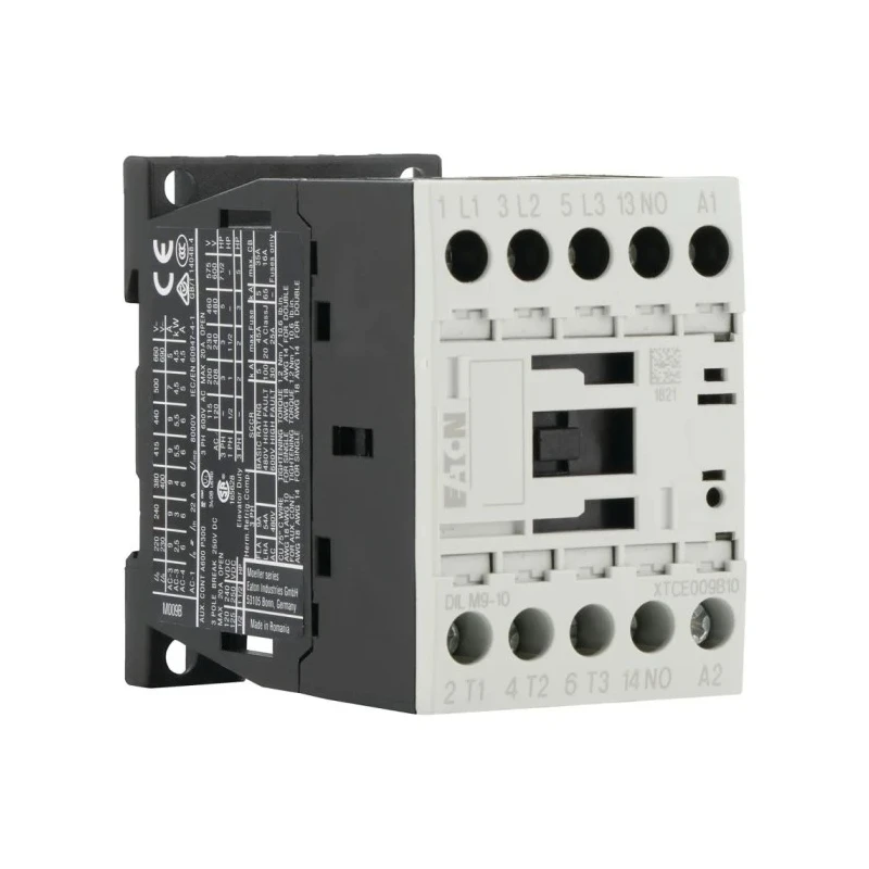 Eaton DILM Contactor, 3-Pole, 400V AC Coil, 9 A Contact Current, 4 kW Power Rating, Screw 276692 DILM9-10(400V50HZ,440V60HZ)