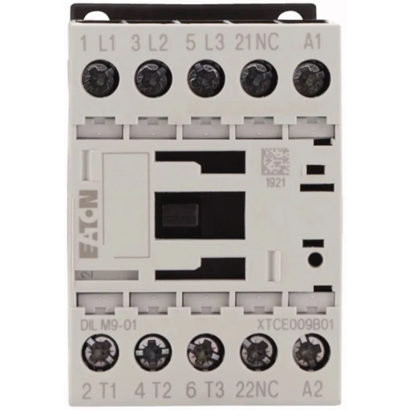 Eaton DILM Contactor 230V AC Coil, 3-Pole, 9 A, 4 kW Motor Control 276725 DILM9-01(230V50HZ,240V60HZ)
