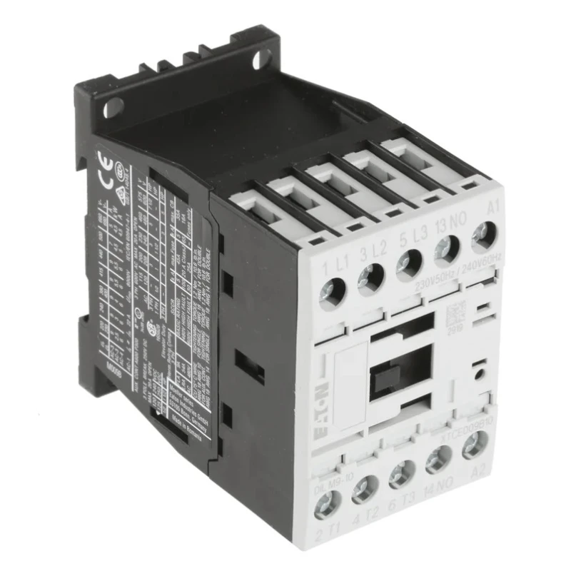 Eaton DILM Contactor 3-Pole 9 A 4 kW Screw Mount Motor Control 230V AC Coil 276690 DILM9-10(230V50HZ,240V60HZ)