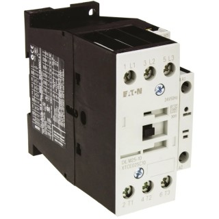 Eaton Contactor 24V AC Coil 3-Pole 25 A 11 kW Motor Control 277119 DILM25-10(24V50HZ)