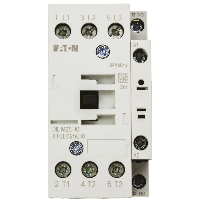 Eaton Contactor 24V AC Coil 3-Pole 25 A 11 kW Motor Control 277119 DILM25-10(24V50HZ)
