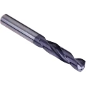 Dormer Solid Carbide Drill Bit 4.1 mm 66 mm Overall Length Cylindrical Shank TiAlN Coating R4674.1