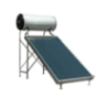 15 W Stainless Steel Solar Water Heater Capacity 100 Litre Per Day