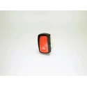 APEM Illuminated DPDT On-On On-(On) Red Rectangular Rocker Switch Panel Mount KH146AAZXDG26NXXXX13