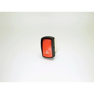 APEM Illuminated DPDT On-On On-(On) Red Rectangular Rocker Switch Panel Mount KH146AAZXDG26NXXXX13