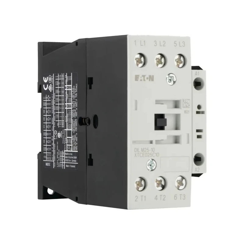 Eaton DILM Series Contactor 3-Pole 25 A 11 kW Motor Control Coil 400V AC 277134 DILM25-10(400V50HZ,440V60HZ)
