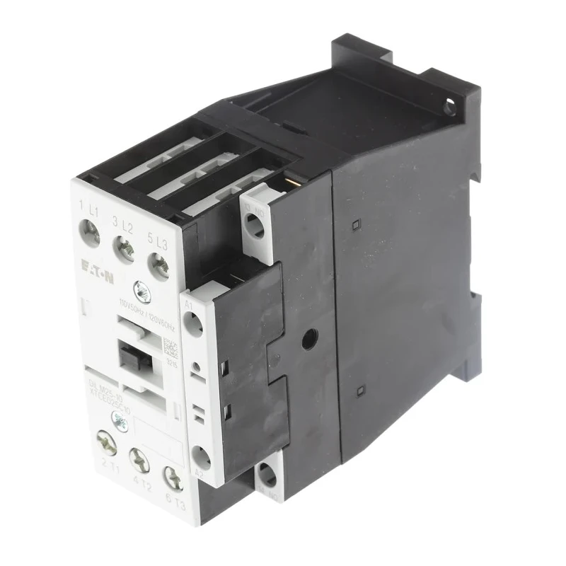 Eaton DILM Contactor 3-Pole, 25 A, 11 kW Power Rating, 110V AC Coil Voltage, 120V 277129 DILM25-10(110V50HZ,120V60HZ)