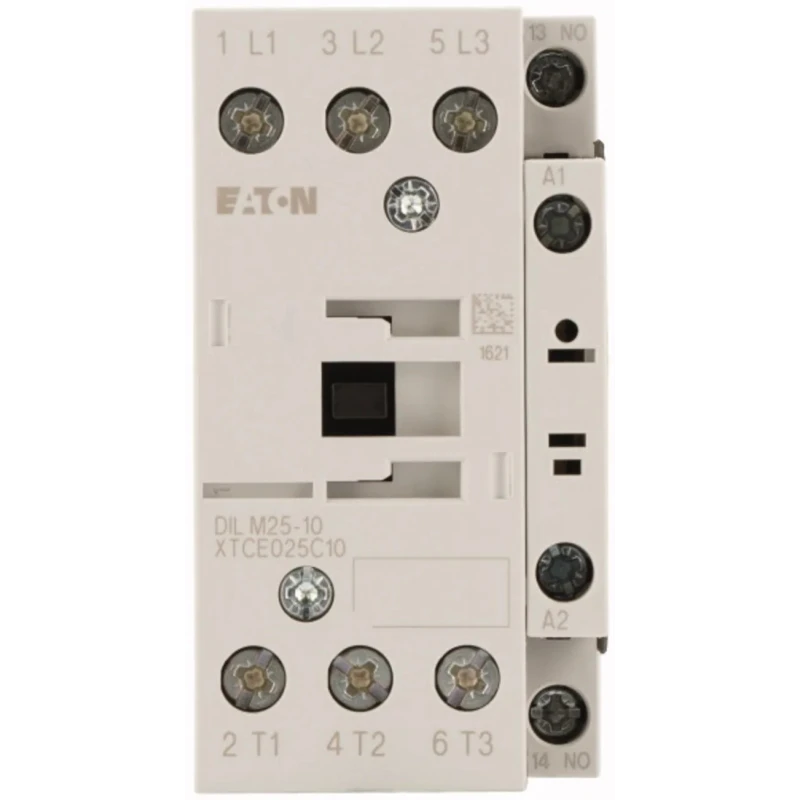 Eaton DILM Contactor 3-Pole, 25 A, 11 kW Power Rating, 110V AC Coil Voltage, 120V 277129 DILM25-10(110V50HZ,120V60HZ)