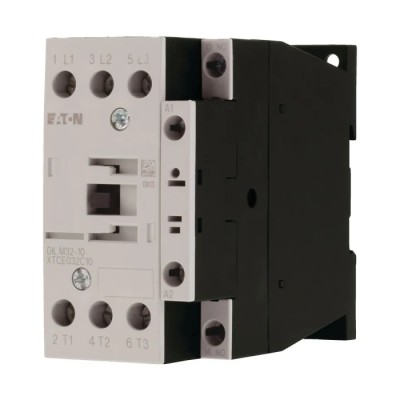 Eaton DILM Series Contactor 400V AC Coil, 3-Pole, 32 A, 15 kW Motor Control 277262 DILM32-10(400V50HZ,440V60HZ)