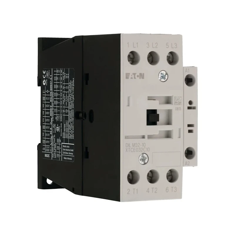 Eaton DILM Series Contactor 400V AC Coil, 3-Pole, 32 A, 15 kW Motor Control 277262 DILM32-10(400V50HZ,440V60HZ)