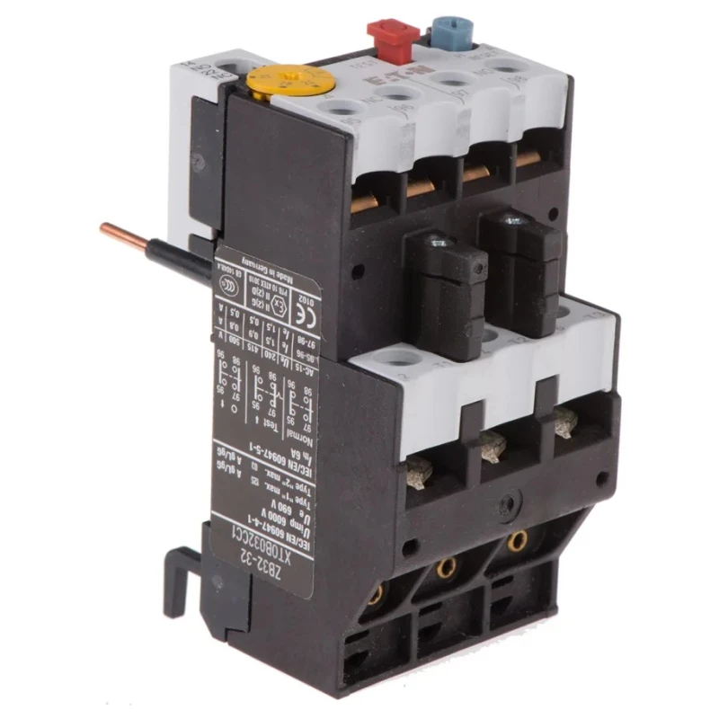 Eaton Overload Relay 1 NO/1 NC, 24 to 32 A F.L.C Motor Rating, 32A Contact Rating, 6 W Power, 500V ac Control 278454 ZB32-32