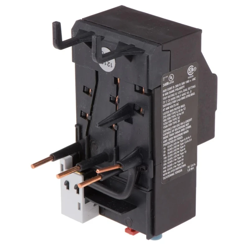 Eaton Overload Relay 1 NO/1 NC, 24 to 32 A F.L.C Motor Rating, 32A Contact Rating, 6 W Power, 500V ac Control 278454 ZB32-32