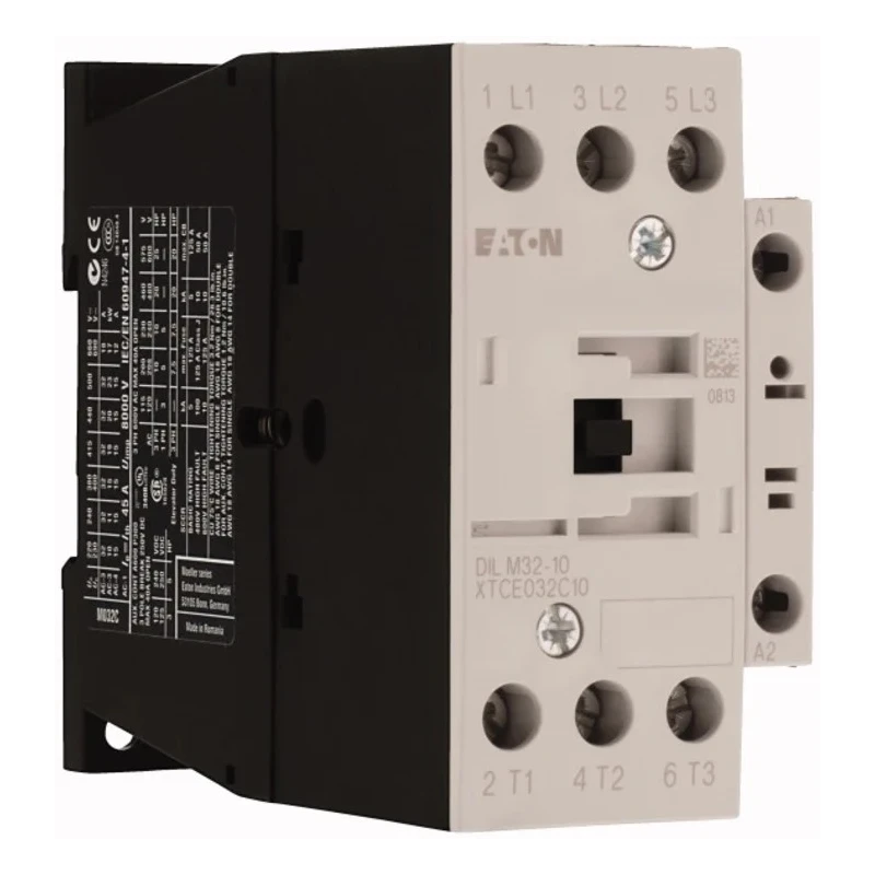 Eaton DILM Contactor 110V AC Coil, 3-Pole, 25 A, 15 kW Power Rating, 3 NO Contacts, 400V 277257 DILM32-10(110V50HZ,120V60HZ)