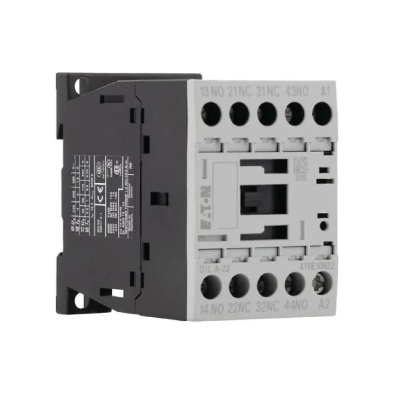 Eaton Contactor 24V DC Coil 4-Pole, 4 A Contact Current, 415V AC Contact Voltage 276414 DILA-22(24VDC)