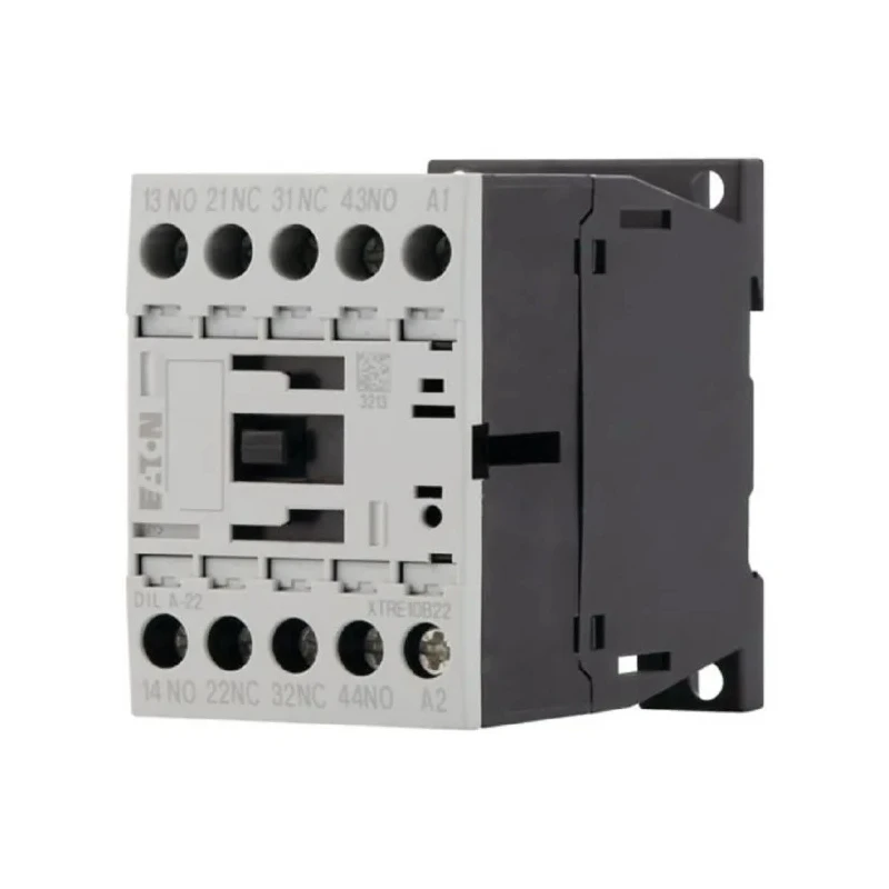 Eaton Contactor 24V DC Coil 4-Pole, 4 A Contact Current, 415V AC Contact Voltage 276414 DILA-22(24VDC)