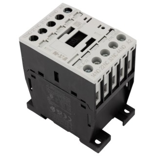 Eaton Contactor Relay 24V AC Coil, 4-Pole, 4 A Contact Current, 2 NO/2 NC Auxiliary Contacts, 415V AC 276386 DILA-22(24V50HZ)