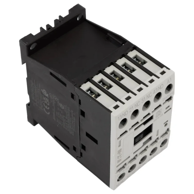 Eaton Contactor Relay 24V AC Coil, 4-Pole, 4 A Contact Current, 2 NO/2 NC Auxiliary Contacts, 415V AC 276386 DILA-22(24V50HZ)