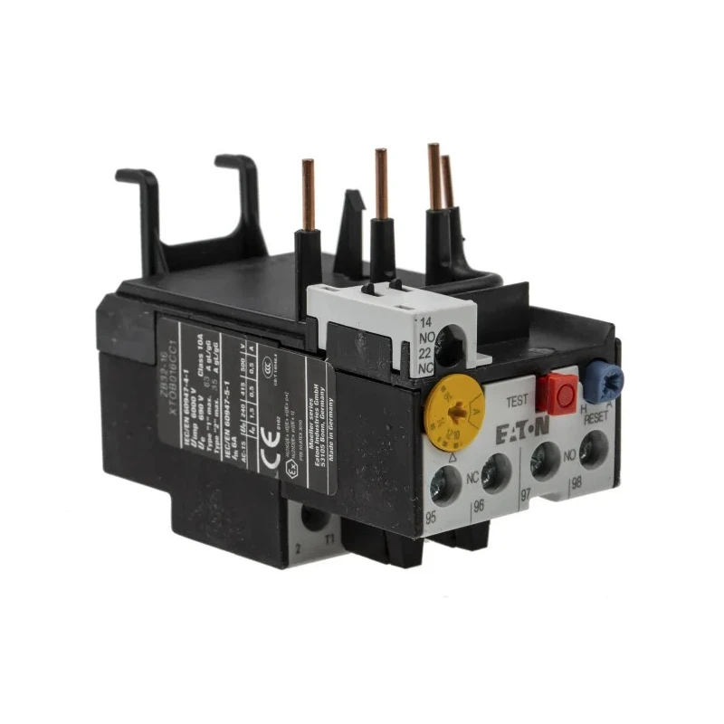 Eaton ZB Overload Relay with 1 NO/1 NC Contacts, 10A-16A Adjustable Current, 16A Contact Rating, 6W Power 278452 ZB32-16