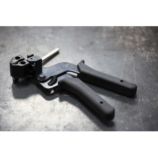RS PRO Steel Cable Tie Gun 0.3 to 12.3 mm Capacity 493-1958