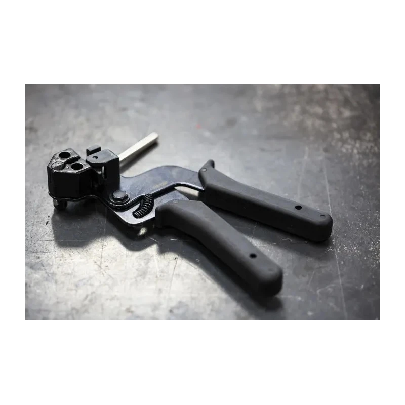 RS PRO Steel Cable Tie Gun 0.3 to 12.3 mm Capacity 493-1958