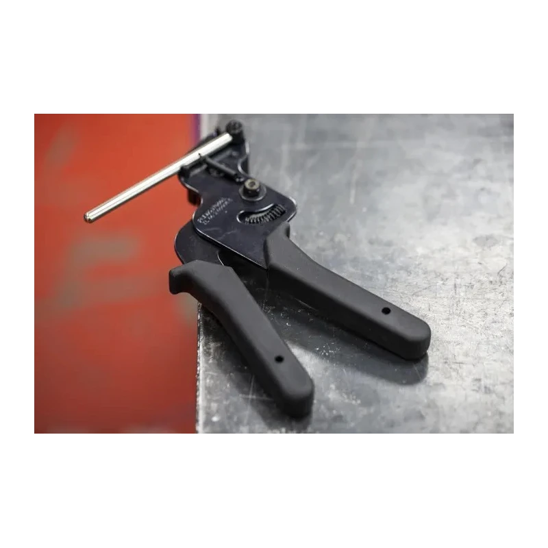 RS PRO Steel Cable Tie Gun 0.3 to 12.3 mm Capacity 493-1958