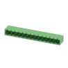 Phoenix Contact 14-Contact 5.08 mm Pitch 1 Row Polyamide Pluggable Terminal Block MSTBA 2.5/14-G-5.08 1757365