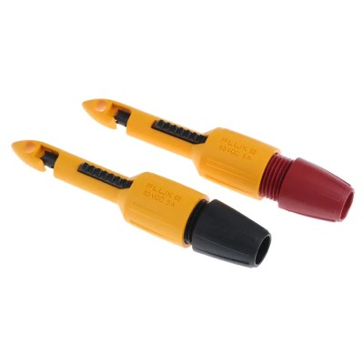 Fluke Multimeter Test Lead Clip Banana Jack Connector 60V TP81