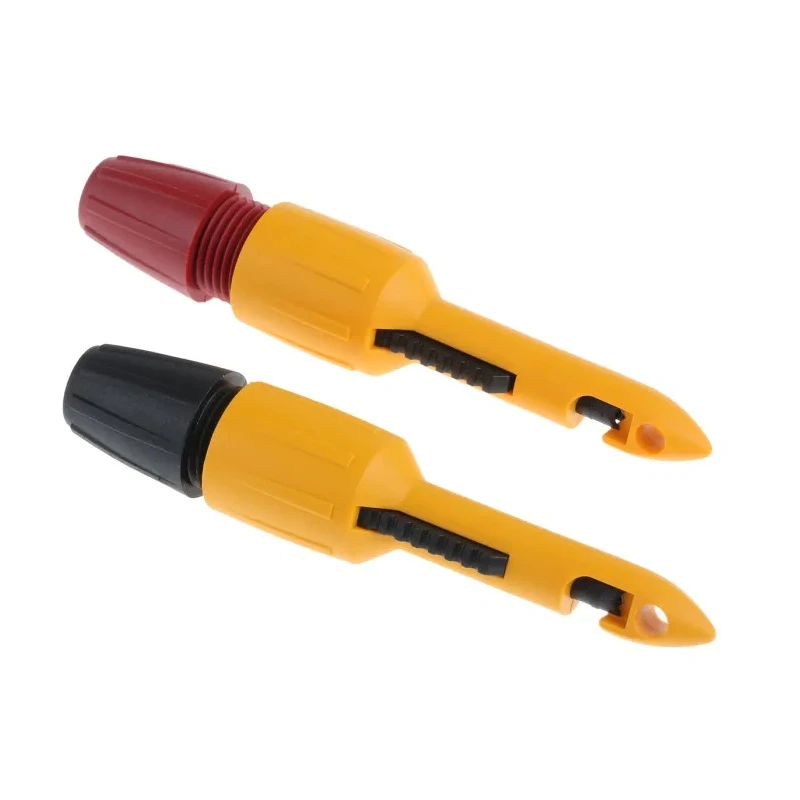 Fluke Multimeter Test Lead Clip Banana Jack Connector 60V TP81