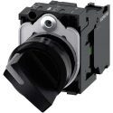 Siemens Illuminated Selector Switch 2 Positions, Latching, IP67/IP66/IP69K, Screw Terminal 3SU1100-2BF10-1BA0