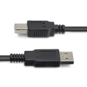 StarTech.com USB 2.0 Male USB 2.0 Type A to Male USB B Cable Black PVC Jacket 20m USB2HAB65AC