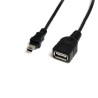 StarTech.com USB 2.0 Male USB Type A to Male Mini USB Type B Black 300mm USBMUSBFM1