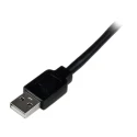 StarTech.com USB 2.0 Male USB 2.0 Type A to Male USB B Cable Black PVC Jacket 20m USB2HAB65AC