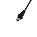 StarTech.com USB 2.0 Male USB Type A to Male Mini USB Type B Black 300mm USBMUSBFM1