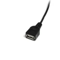 StarTech.com USB 2.0 Male USB Type A to Male Mini USB Type B Black 300mm USBMUSBFM1