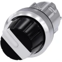 Siemens SIRIUS ACT Series 3SU10 4 Position Selector Switch Head 22 mm Cutout White Handle IP66 IP67 IP69K 3SU1050-2AS60-0AA0