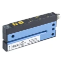 SICK Optical Photoelectric Fork Sensor 2 mm Detection Range, PNP/NPN Output, IP65 Aluminium Housing 