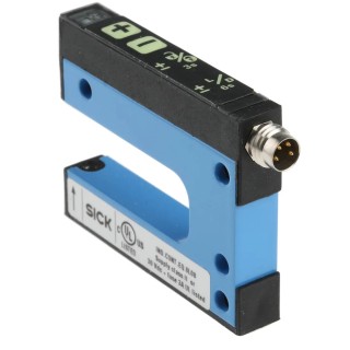 SICK Optical Photoelectric Fork Sensor 15 mm, NPN/PNP Output, IP65 Aluminium Housing 