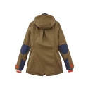 Parade Waterproof Breathable Khaki Parka Jacket for Women XL with Zipper Closure 17OMESSA1788TXL