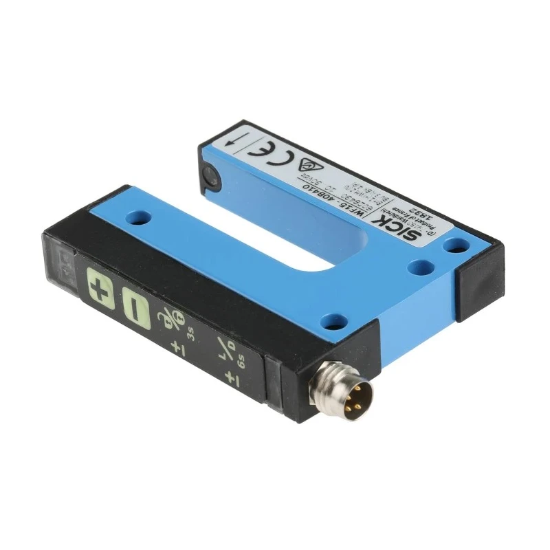 SICK Optical Photoelectric Fork Sensor 15 mm, NPN/PNP Output, IP65 Aluminium Housing 