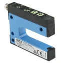 SICK Optical Photoelectric Fork Sensor 15 mm, NPN/PNP Output, IP65 Aluminium Housing 